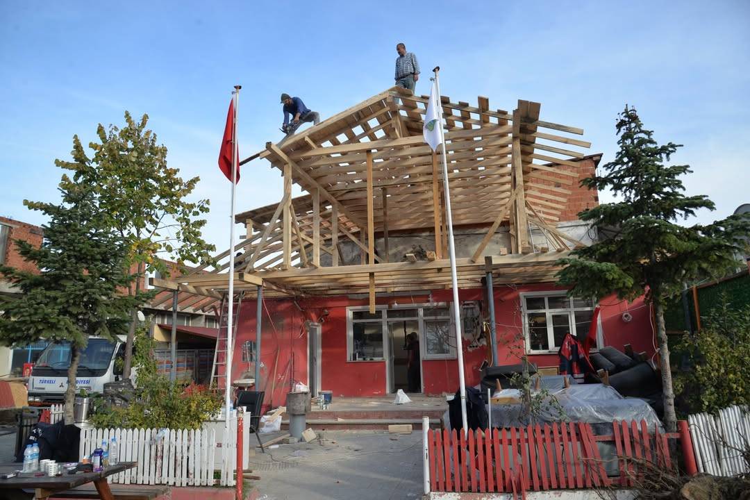 Türkeli'de itfaiye binası yenileniyor