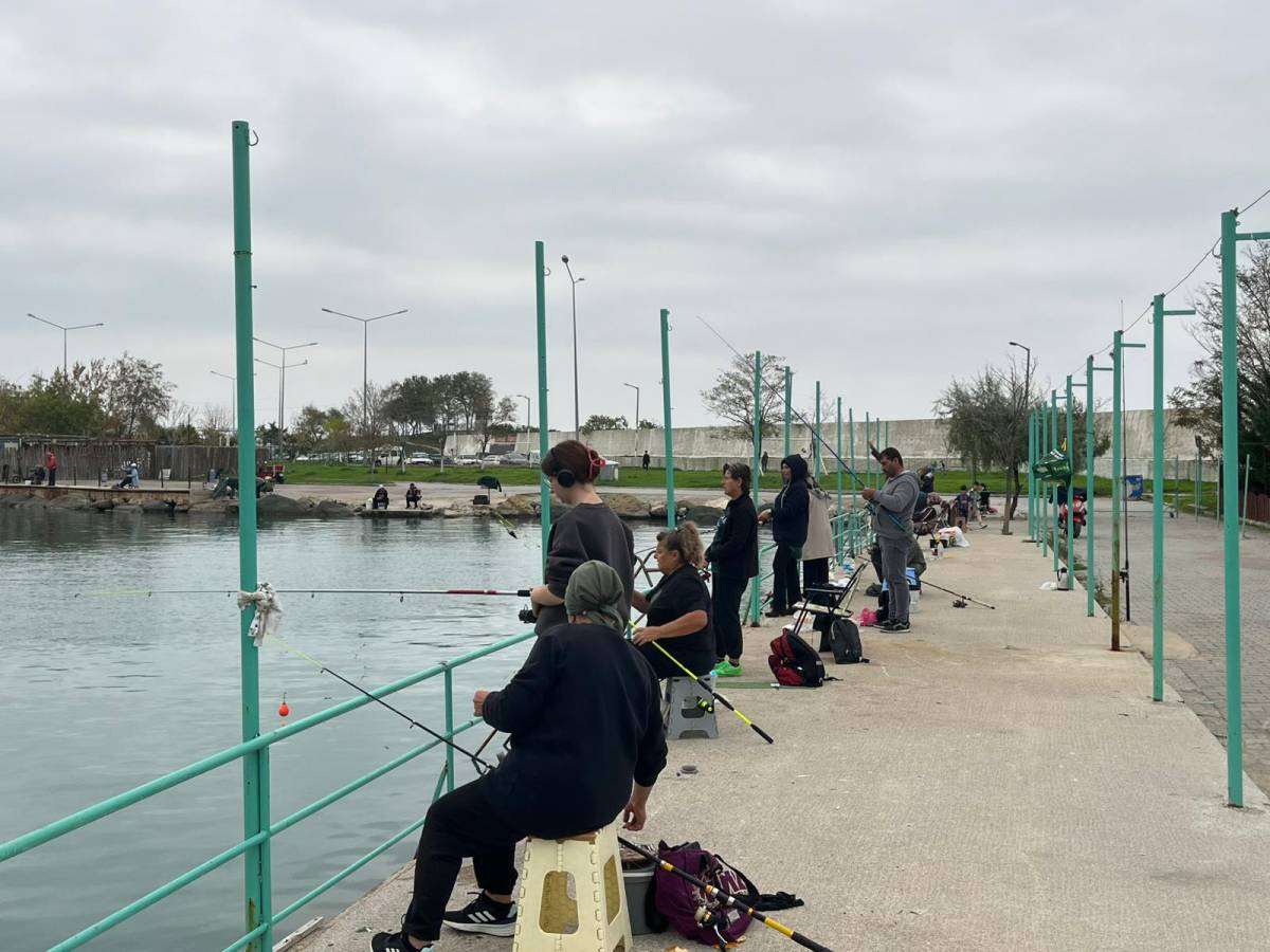 Taze balık yemek isteyenler oraya koştu