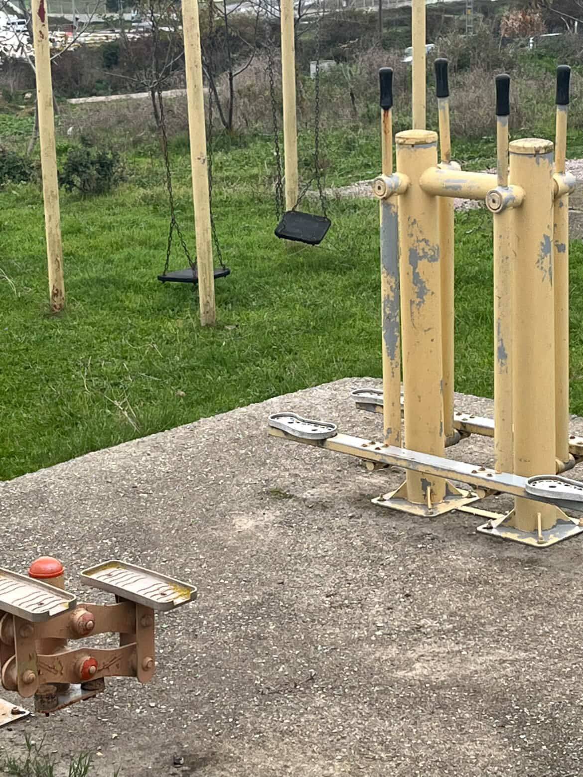 Park bitik, sinirler gergin