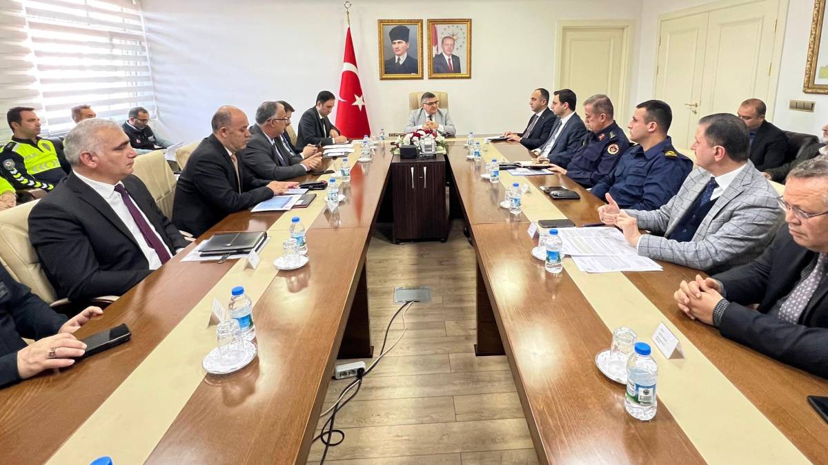 Sinop’ta kış mevsimi trafik tedbirleri masaya yatırıldı