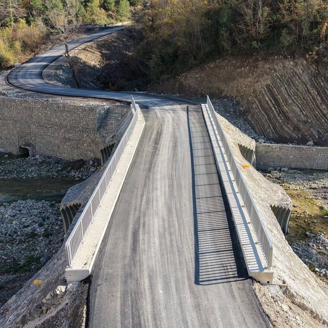 Köylülerin köprü hasreti sona erdi