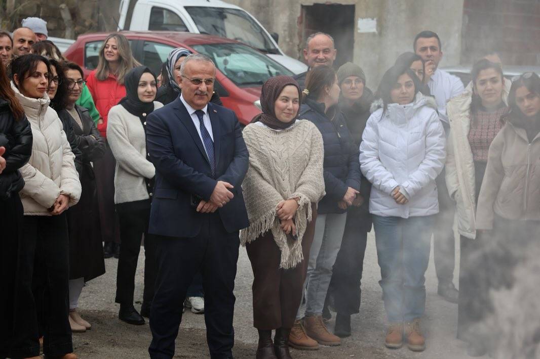 Sinop'ta yangın tatbikatı gerçeğini aratmadı