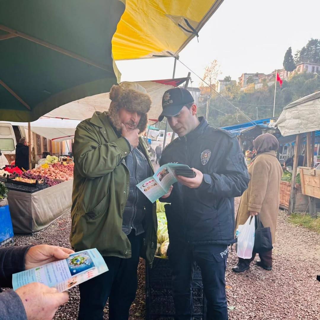 Ayancık'ta dolandırıcılara karşı 'pazar' mesaisi