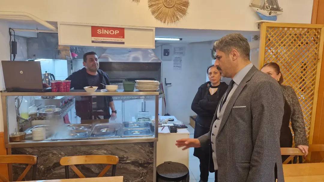 Sinop’ta lokanta ve restoranlara zabıta denetimi