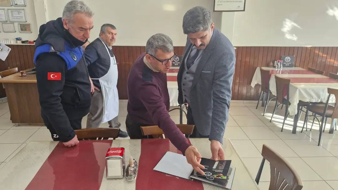 Sinop’ta lokanta ve restoranlara zabıta denetimi
