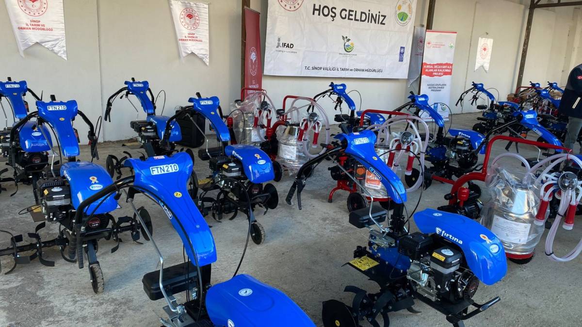 Sinop'ta kırsal kalkınmaya destek