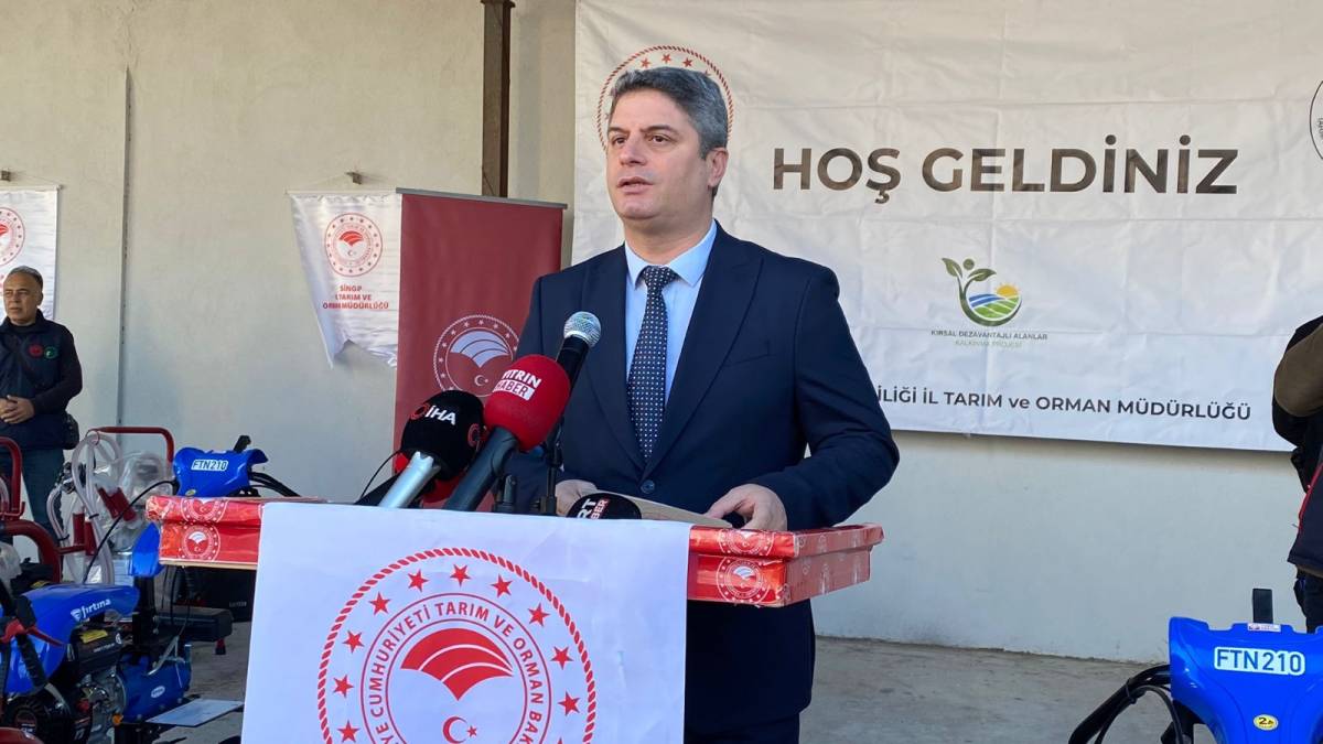 Sinop'ta kırsal kalkınmaya destek