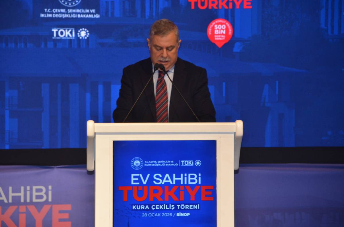 Sinop’ta ‘Yüzyılın Konut Projesi’ heyecanı: 947 konutun hak sahipleri belirlendi