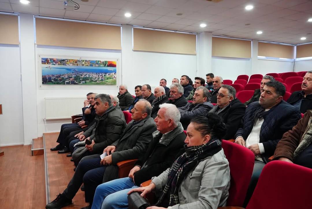 Sinop'ta muhtarlara içme suyu bilgilendirmesi