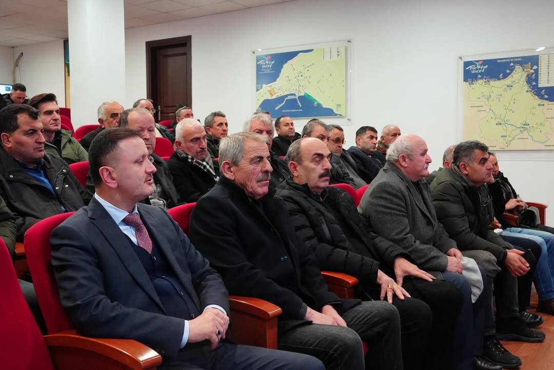 Sinop'ta muhtarlara içme suyu bilgilendirmesi