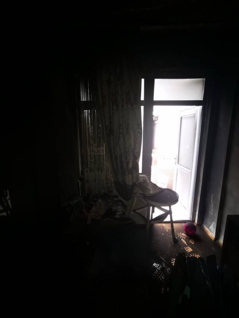 Oksijen bitince alevler teslim oldu