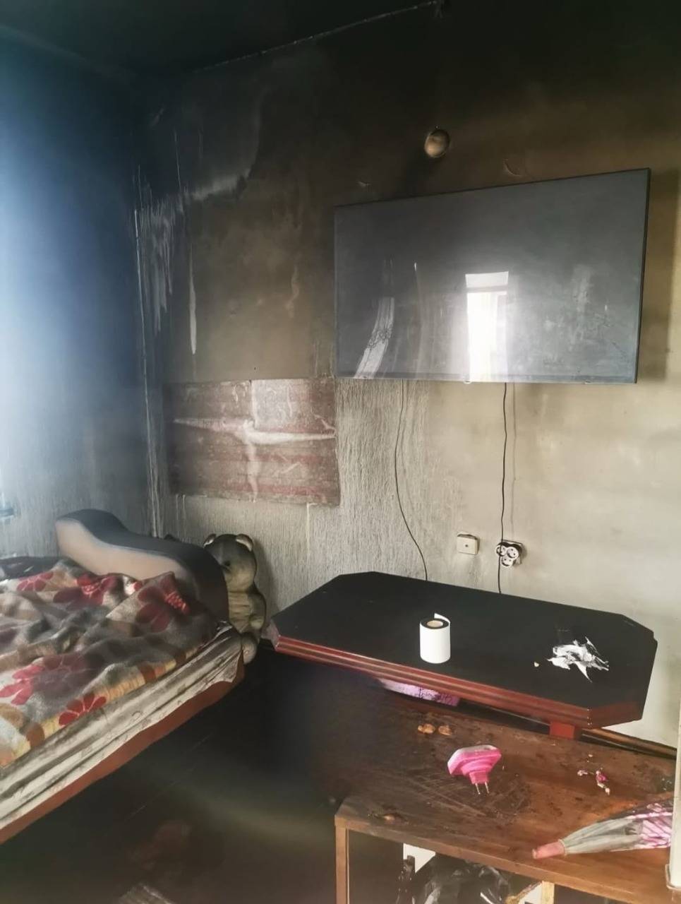 Oksijen bitince alevler teslim oldu