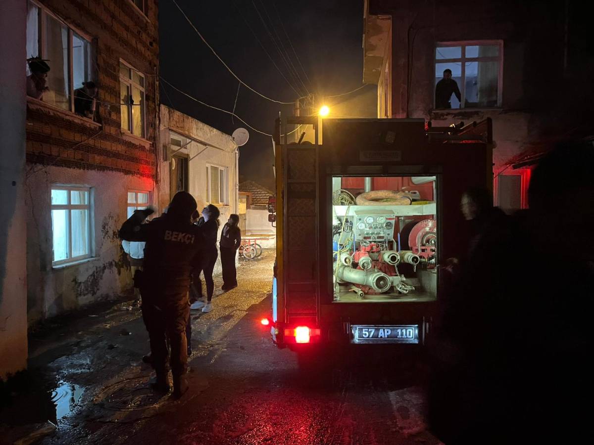 Sinop'ya baca yangını! İtfaiye ekipleri kısa sürede müdahale etti