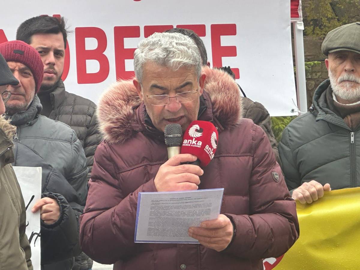 Sinop'ta emekliler çadır kurdu, hükümete seslendi