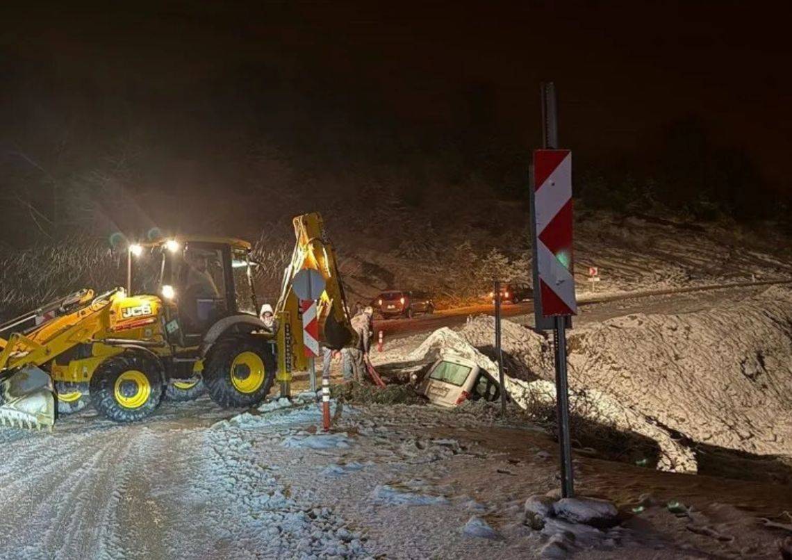 Kar yağışı kazaları beraberinde getirdi