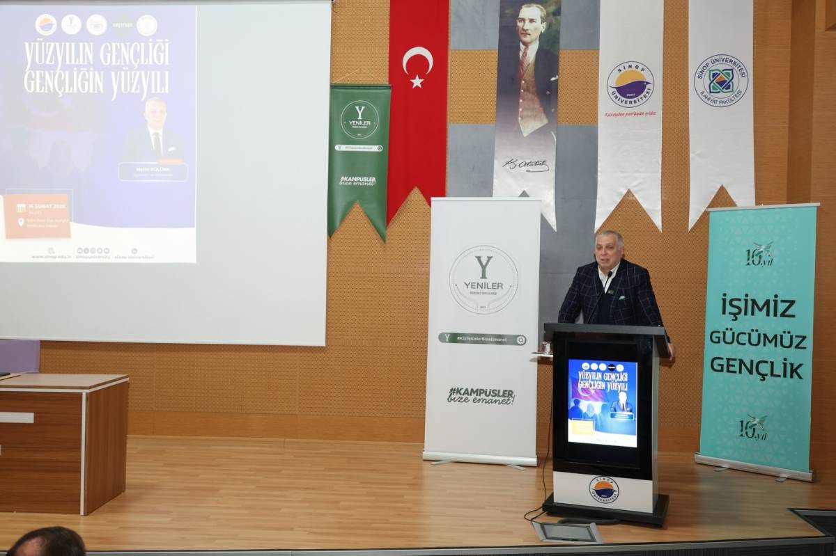 Metin Külünk’ten Sinop’ta 'Soru Sorma' ve 'Küresel Akıl' uyarısı