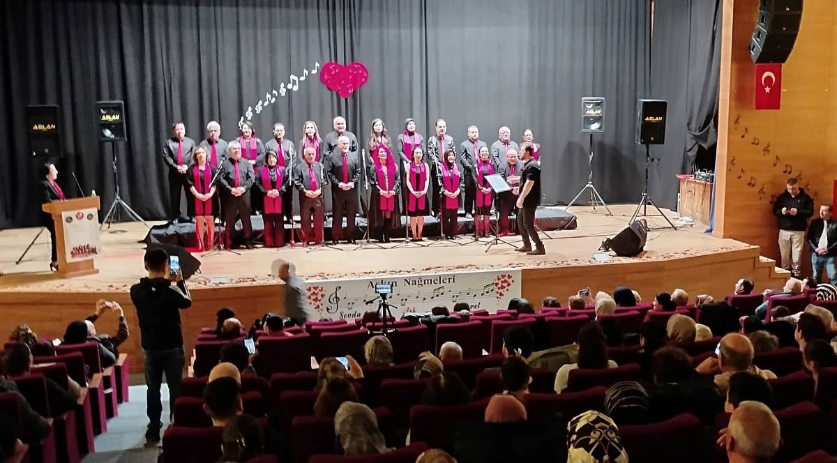Boyabat'ta müzik dolu gece: Aşkın nağmeleri 14 şubat için yankılandı