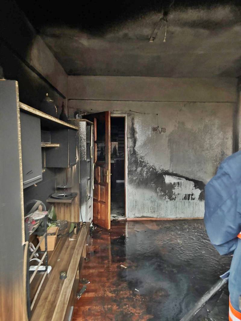 Sinop'ta korkutan yangın: Ekipler seferber oldu