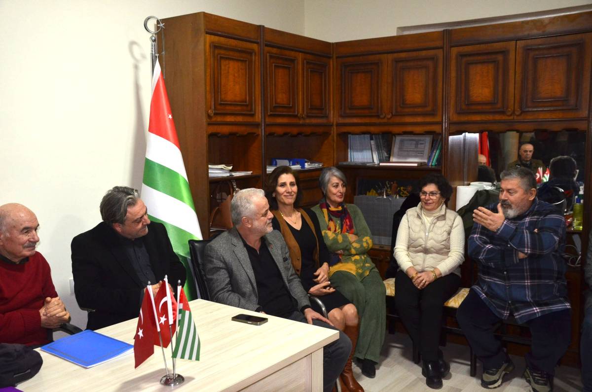 ABHAZFED Heyeti Sinop’ta soydaşlarla buluştu