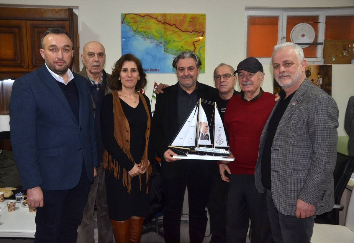 ABHAZFED Heyeti Sinop’ta soydaşlarla buluştu