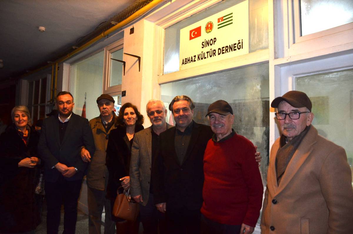 ABHAZFED Heyeti Sinop’ta soydaşlarla buluştu