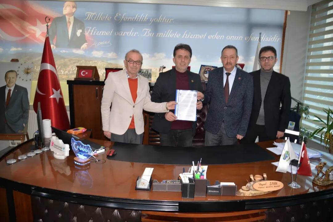 Türkeli Belediyesi’nde Sds sözleşmesi imzalandı