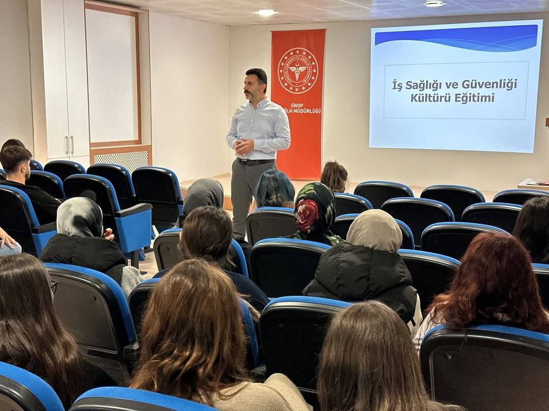 Sinop’ta stajyer öğrencilere