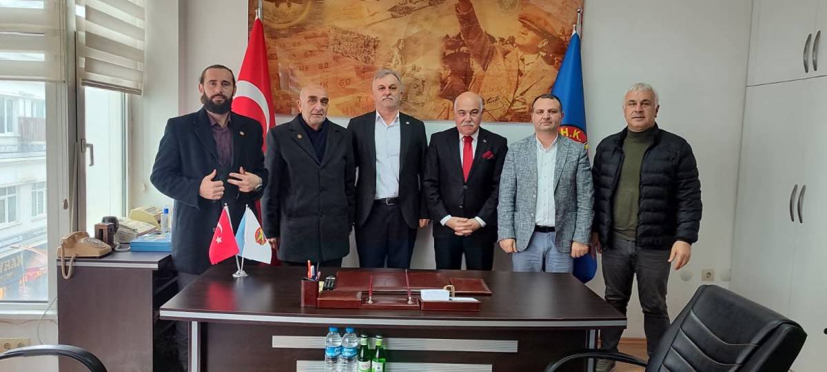 Saadet Partisi’nden THK Sinop Şubesi’ne ziyaret