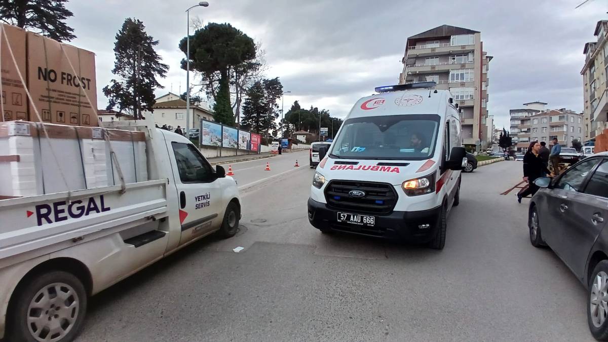 Sinop’ta feci kaza: Beton mikserinin altında sürüklenen yaşlı adam yaralandı