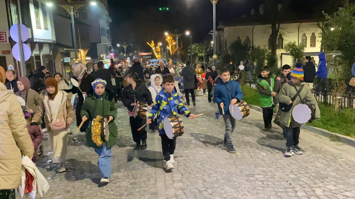 Sinop'ta Ramazan coşkusu kandil alayı ile başladı