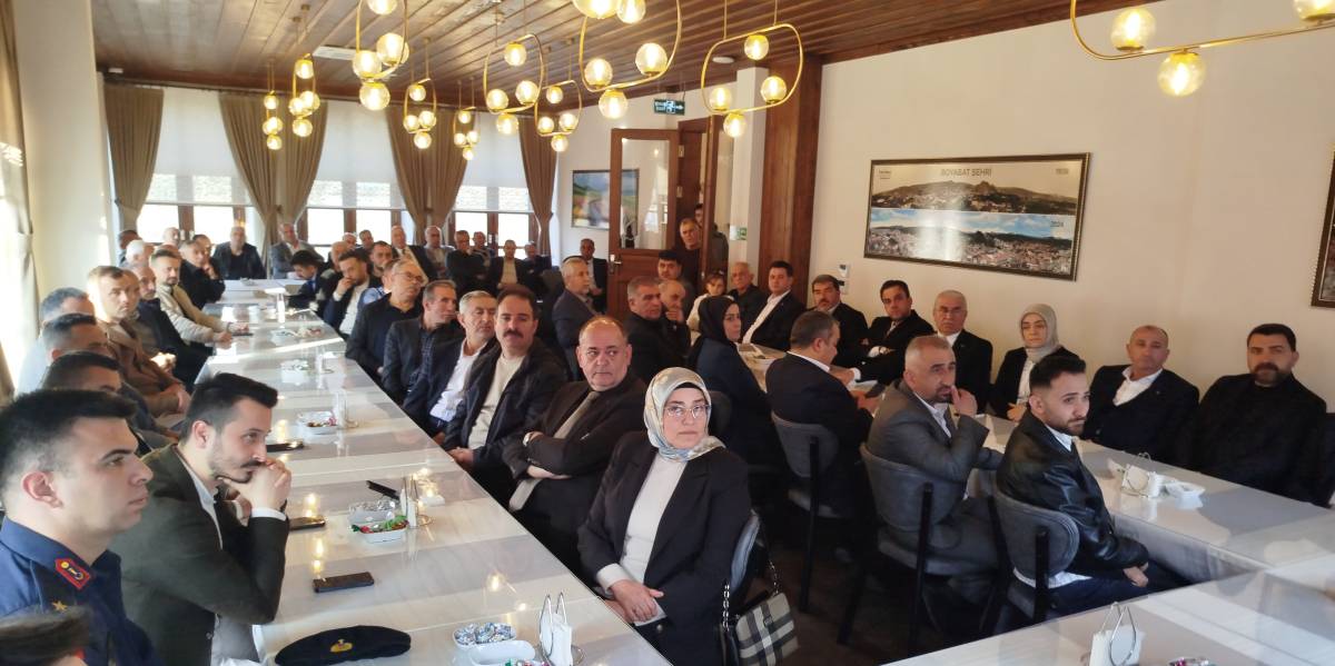 Boyabat'ta bayramlaşma programı düzenlendi