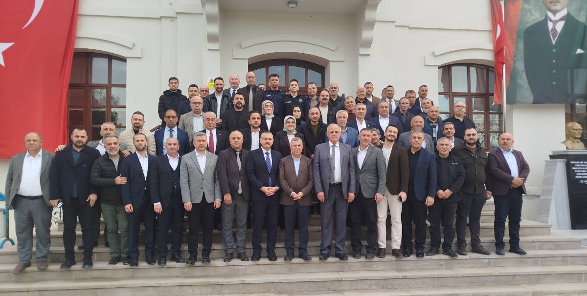 Boyabat'ta bayramlaşma programı düzenlendi