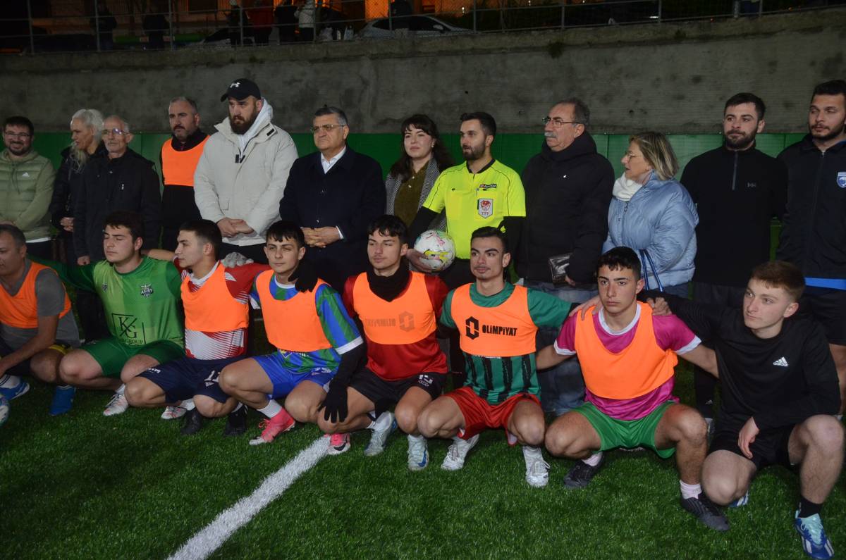 Sinop’ta SMA hastası Uras için anlamlı turnuva başladı