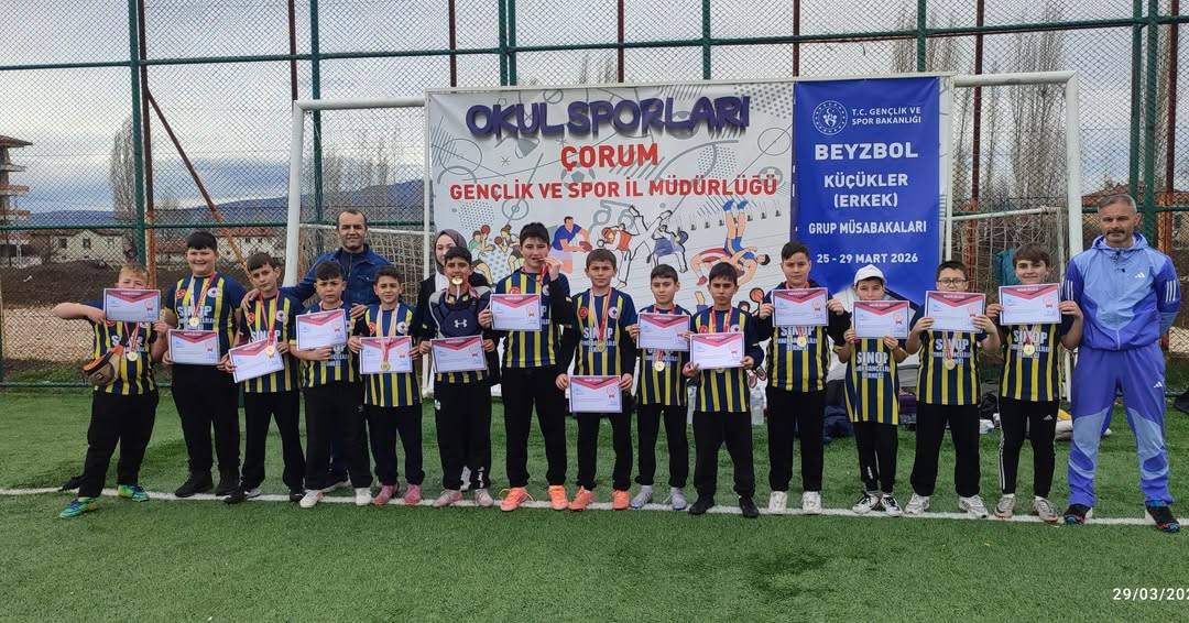 Erfelekli öğrenciler beyzbolda Türkiye Şampiyonası’na gidiyor