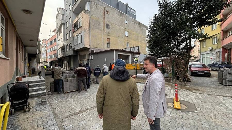 Türkeli’nin sokakları kilitli parkeyle buluşuyor