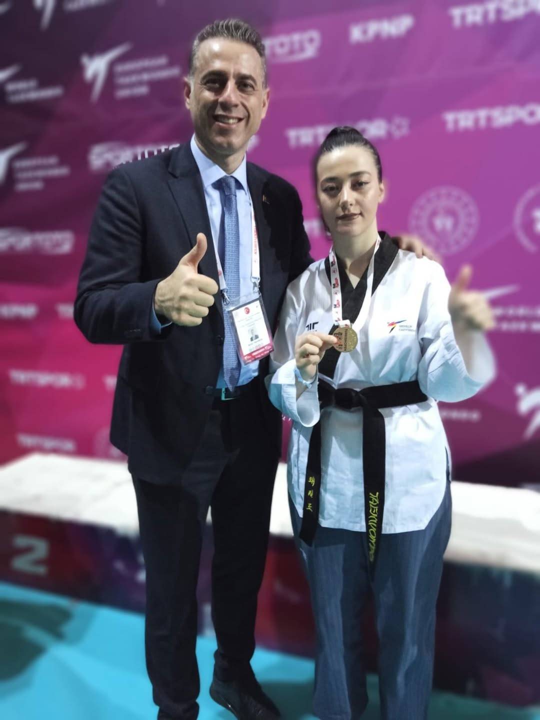 Sinoplu milli sporcu Antalya'da zirvede: Gizem Bayrak şampiyon