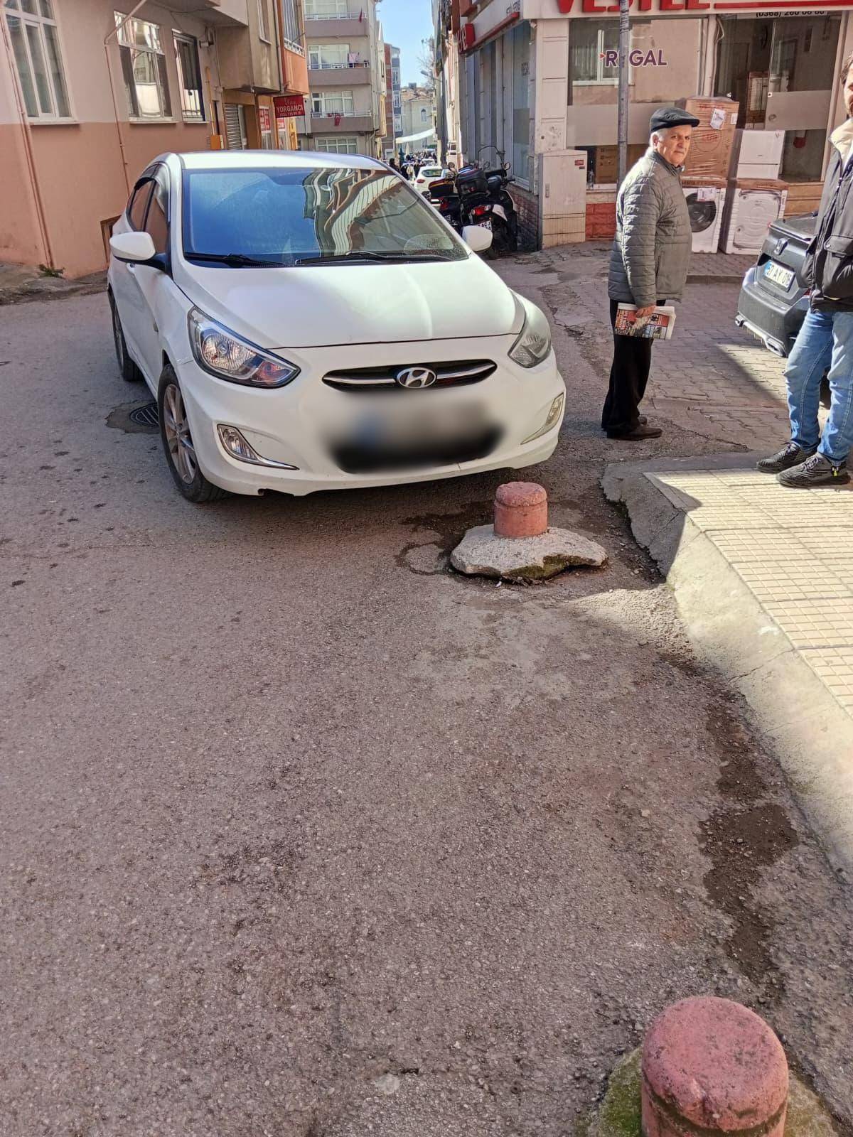 O beton dubalar her gün bir aracın 