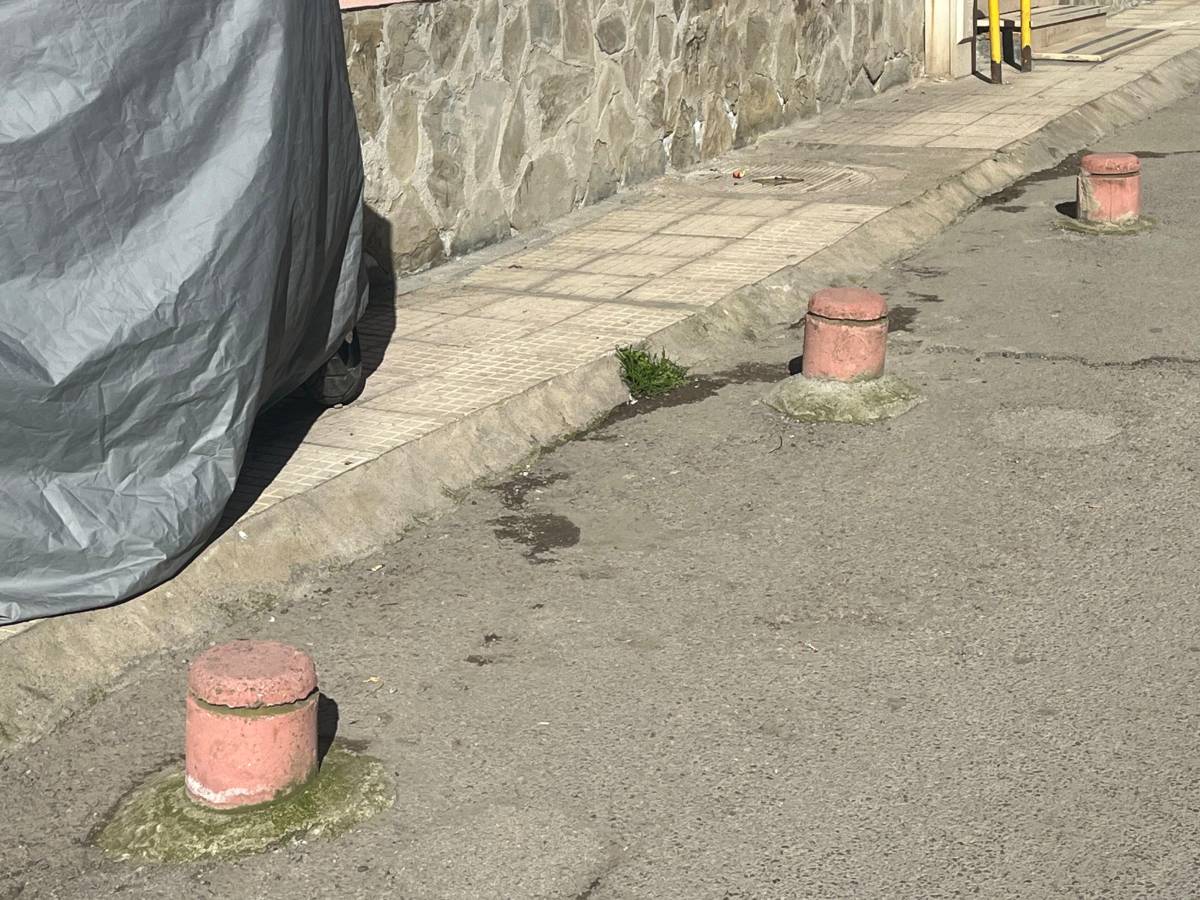 O beton dubalar her gün bir aracın 