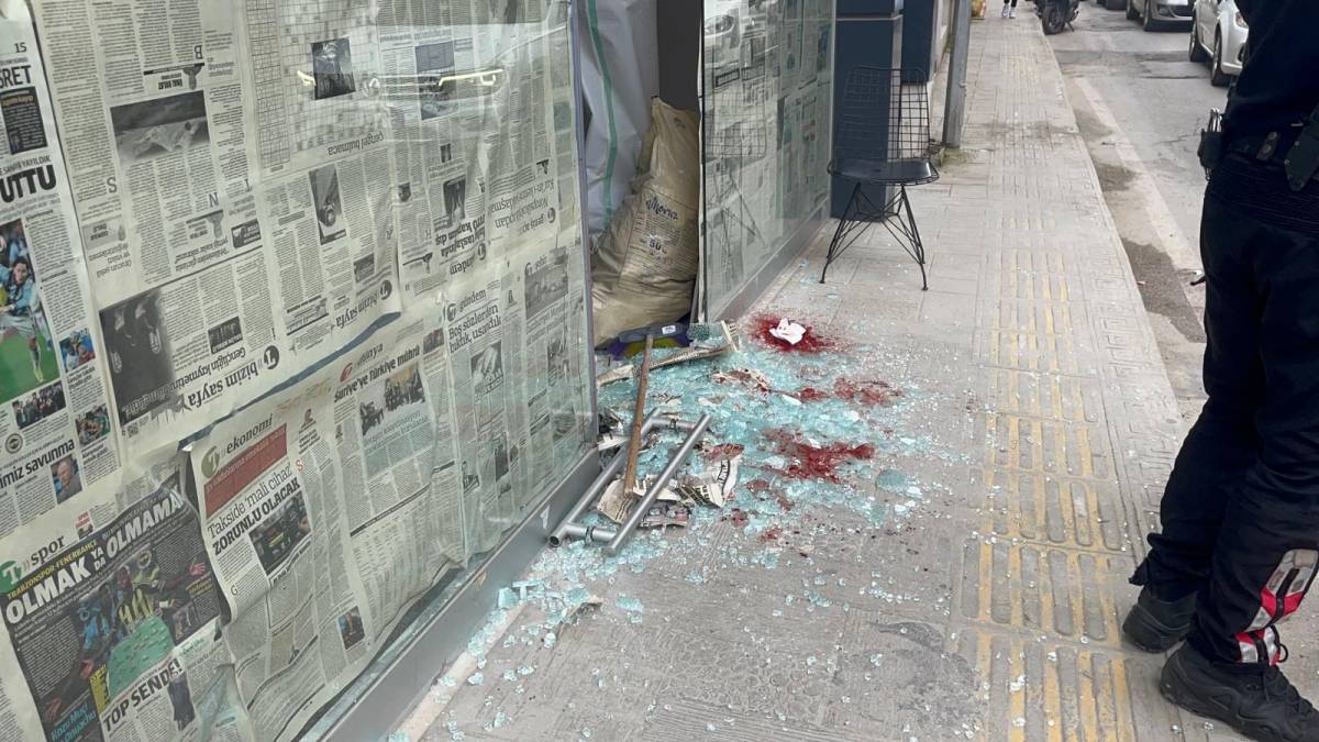 Sinop’ta korkutan kaza: Kapıyı kapatırken cam üzerine patladı