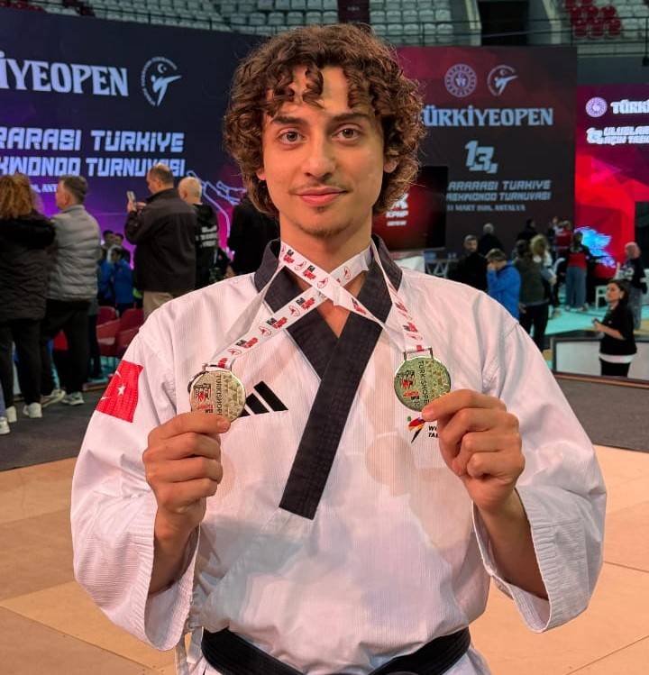 Antalya’da Sinop rüzgarı: Furkan Bayrak’tan çifte madalya