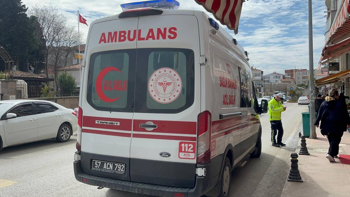 Sinop'ta otomobil yayaya çarpıp kaçtı: 1 yaralı