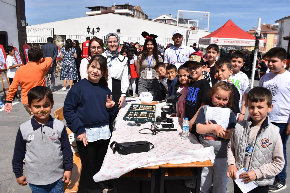 Hem eğlendiler hem öğrendiler