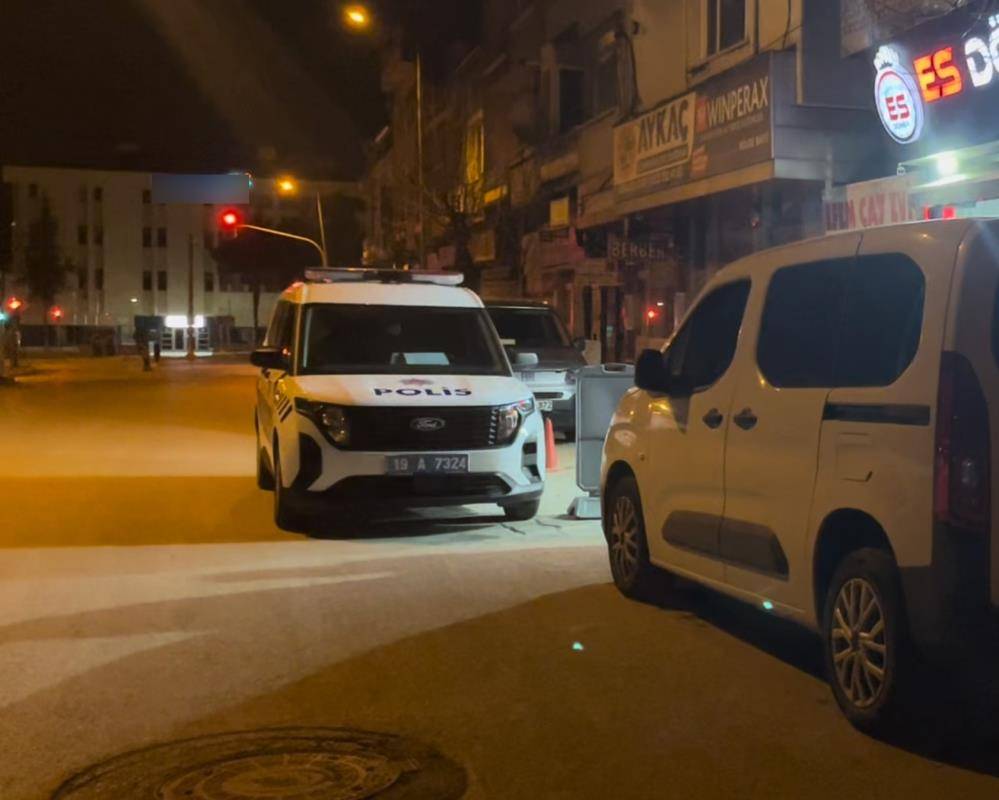 Çorum'da silahlı saldırı: 1 yaralı