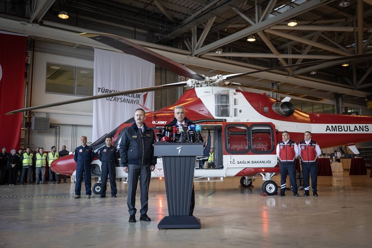 Sağlık'ta hava filosu güçleniyor: GÖKBEY'in teslimatı için geri sayım