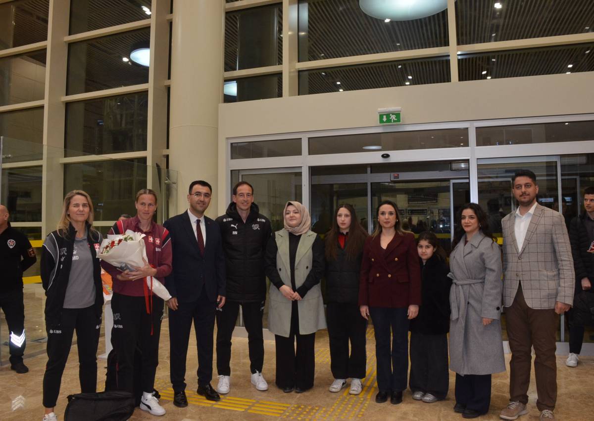 İsviçre Kadın Milli Takımı Sinop’ta