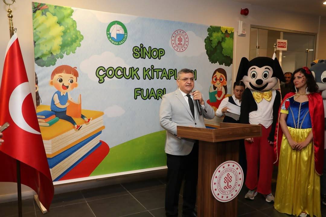 Sinop’ta çocuk kitapları fuarı kapılarını açtı