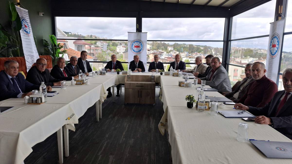Bölgesel Amatör Spor Kulüpleri başkanları toplantısı Sinop'ta yapıldı