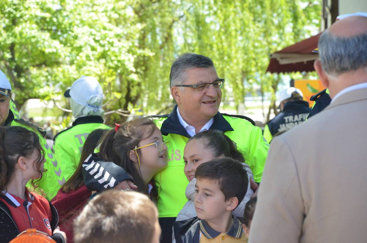 Sinop’ta trafik haftası’nda farkındalık yürüyüşü