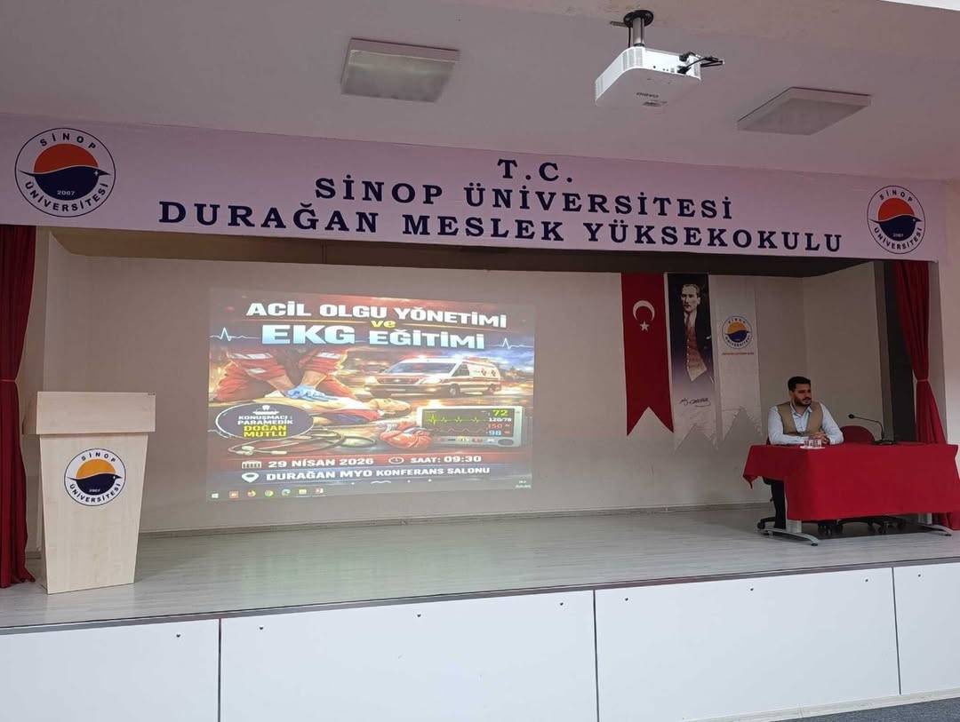Durağan MYO’da hayat kurtaran eğitim
