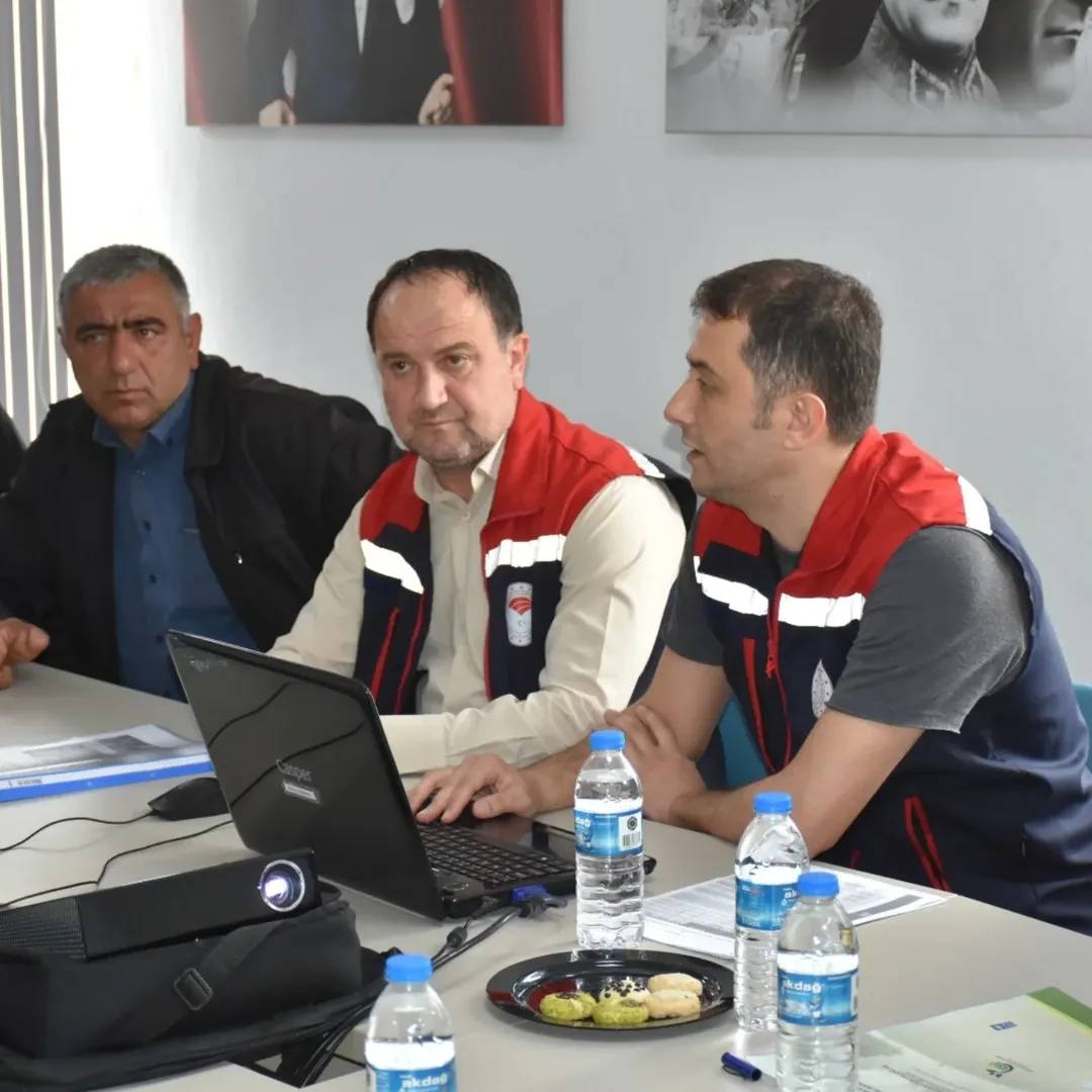 Gerze’de üreticilere hibe destekleri anlatıldı
